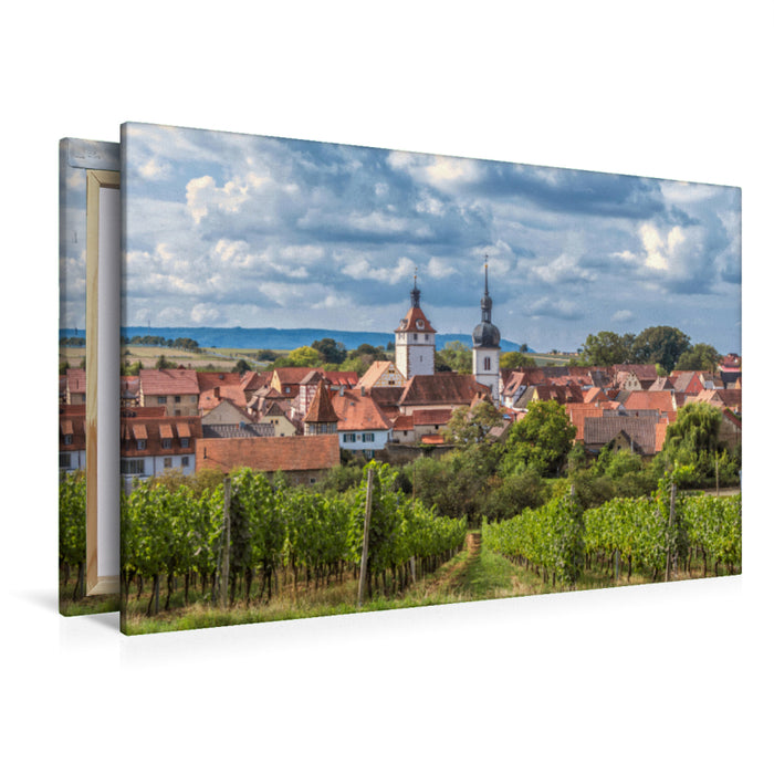 Premium Textil-Leinwand Wohlfühlen im Wald