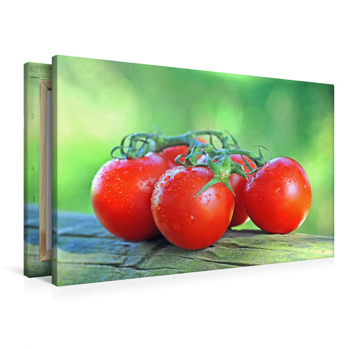 Premium Textil-Leinwand Tomaten