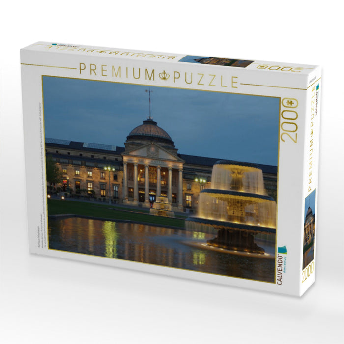 Kurhaus Wiesbaden - CALVENDO Foto-Puzzle'