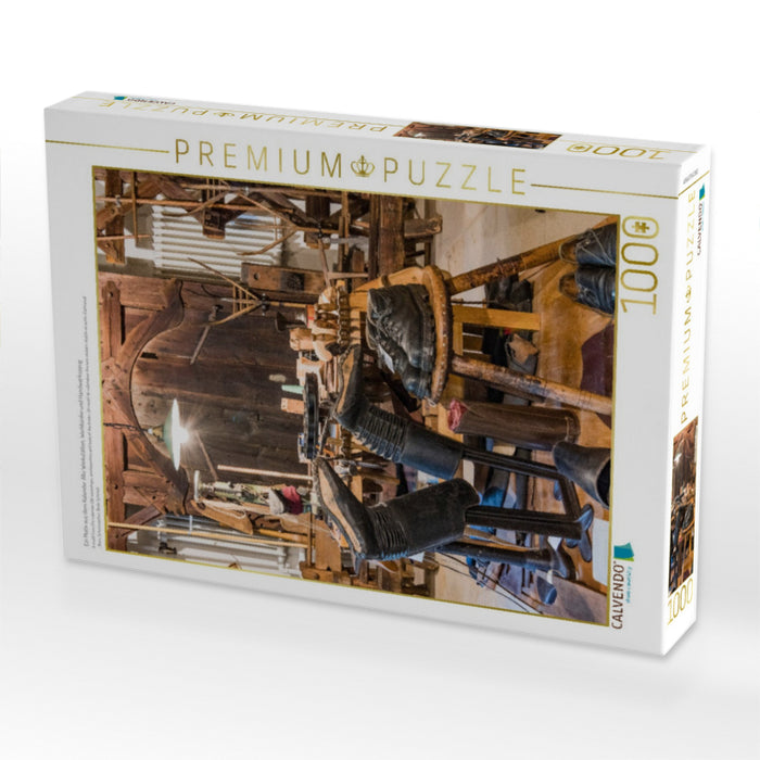 Ein Motiv aus dem Kalender Alte Werkstätten, Werkbänke und Handwerkszeug - CALVENDO Foto-Puzzle'