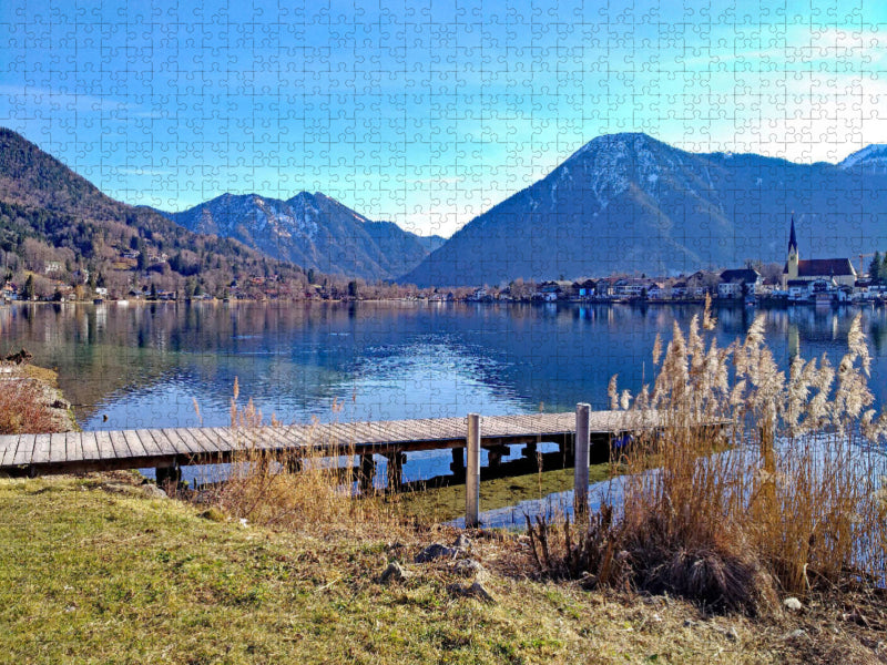 Bootssteg - CALVENDO Foto-Puzzle'