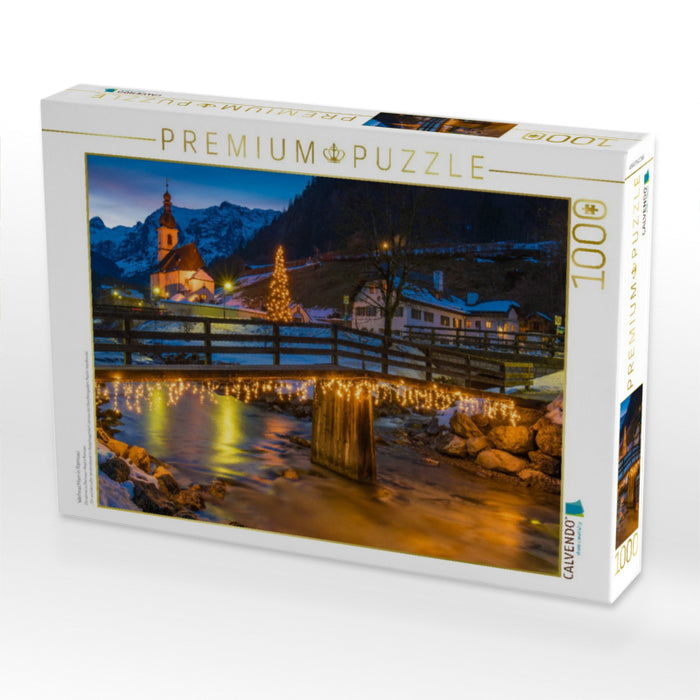 Weihnachten in Ramsau - CALVENDO Foto-Puzzle'