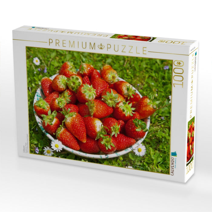Erdbeeren - CALVENDO Foto-Puzzle'