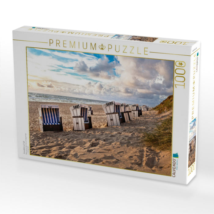 Strandblick auf Sylt - CALVENDO Foto-Puzzle'