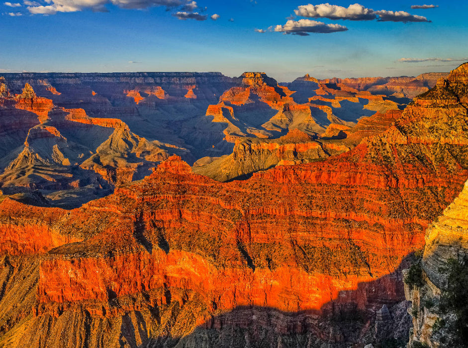 Sonnenuntergang am Grand Canyon - CALVENDO Foto-Puzzle'