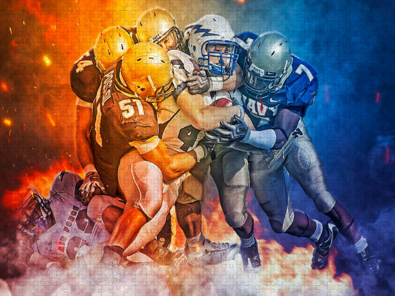 American Football - CALVENDO Foto-Puzzle'