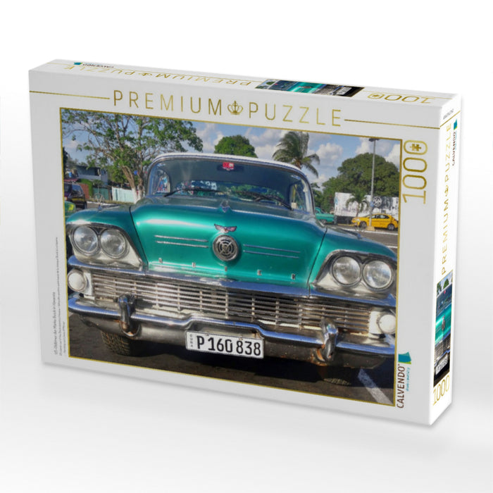 US-Oldtimer der Marke Buick in Havanna - CALVENDO Foto-Puzzle'