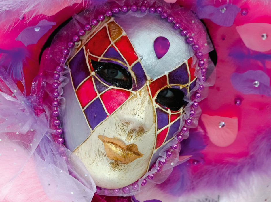 Magie des masques - Puzzle photo CALVENDO 