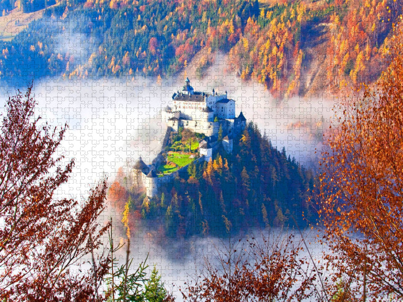 Ein Motiv aus dem Kalender Die Festung Hohenwerfen - CALVENDO Foto-Puzzle'