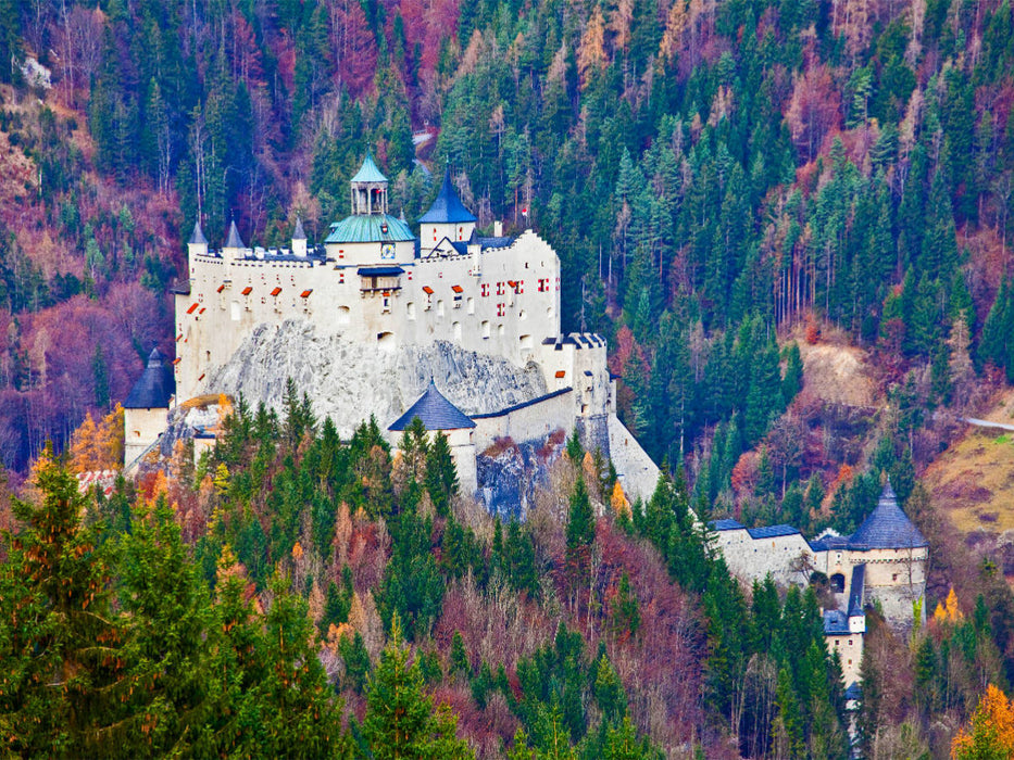 Ein Motiv aus dem Kalender Die Festung Hohenwerfen - CALVENDO Foto-Puzzle'