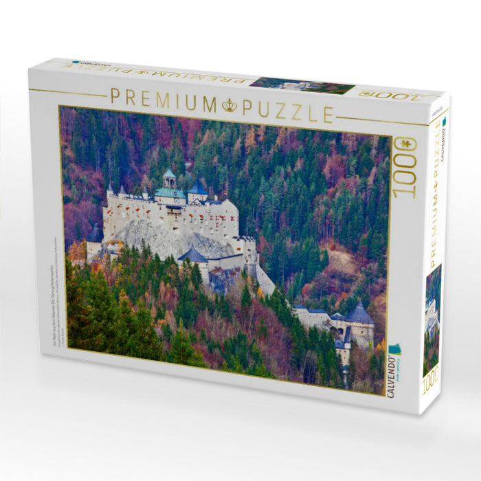 Ein Motiv aus dem Kalender Die Festung Hohenwerfen - CALVENDO Foto-Puzzle'