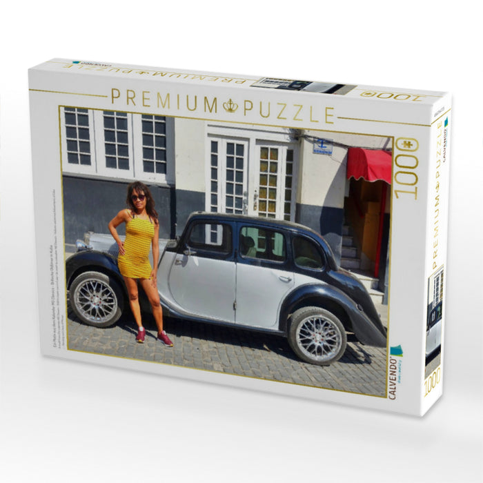 Ein Motiv aus dem Kalender MG Classics - Britische Oldtimer in Kuba - CALVENDO Foto-Puzzle'