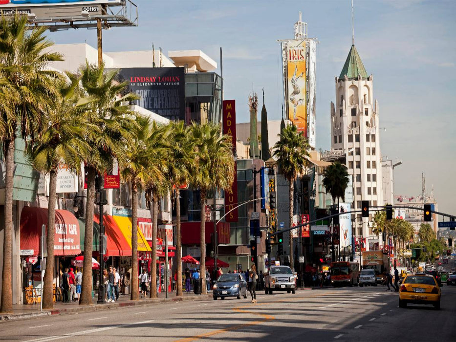 Hollywood Los Angeles - Kalifornien - CALVENDO Foto-Puzzle'