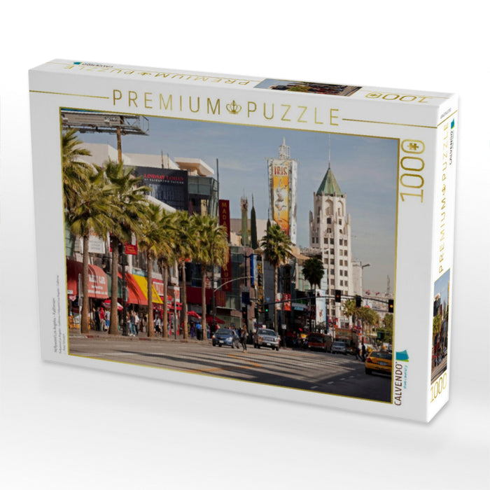 Hollywood Los Angeles - Kalifornien - CALVENDO Foto-Puzzle'