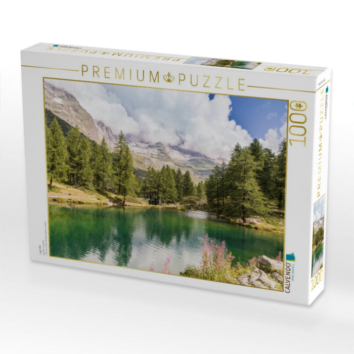 Lago Blu - CALVENDO Foto-Puzzle'