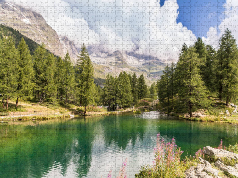 Lago Blu - CALVENDO Foto-Puzzle'