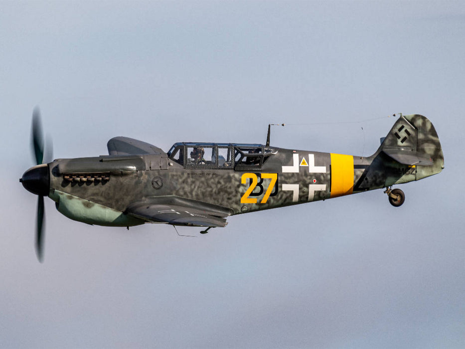 Messerschmitt Bf 109 G-12, Hangar 10 Collection - CALVENDO Foto-Puzzle'