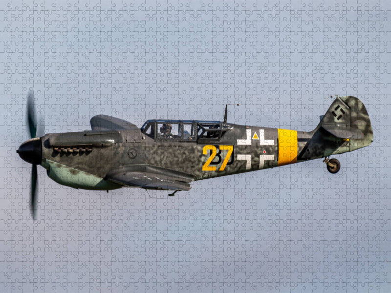 Messerschmitt Bf 109 G-12, Hangar 10 Collection - CALVENDO Foto-Puzzle'