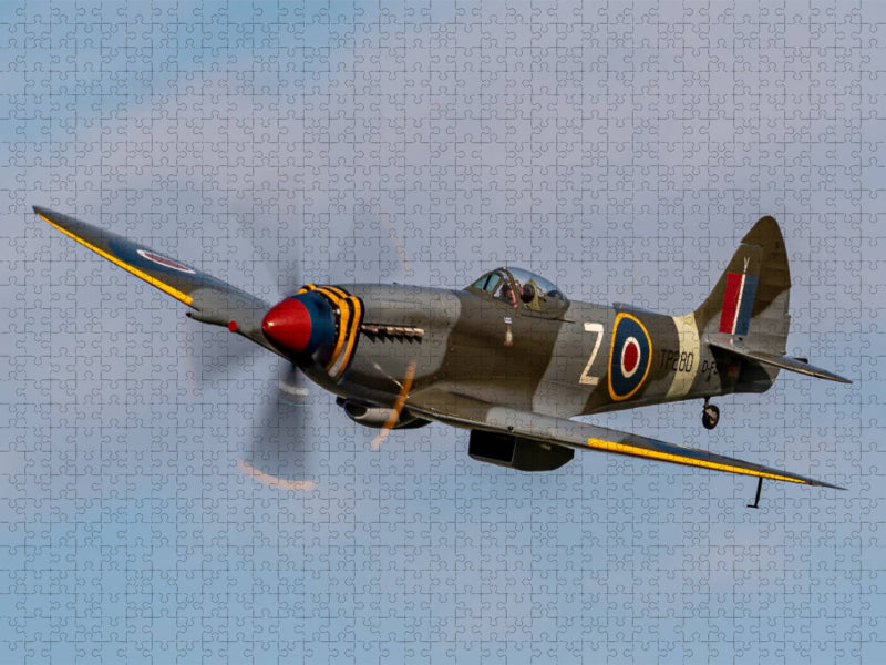 Supermarine Spitfire FR Mk.XVIIIe, Hangar 10 Collection - CALVENDO Foto-Puzzle'