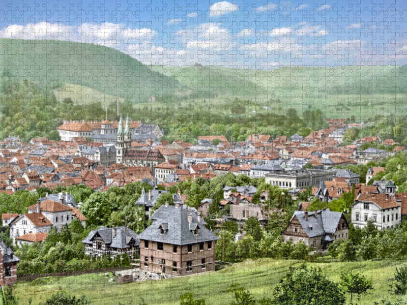 Meiningen um 1899 - CALVENDO Foto-Puzzle'