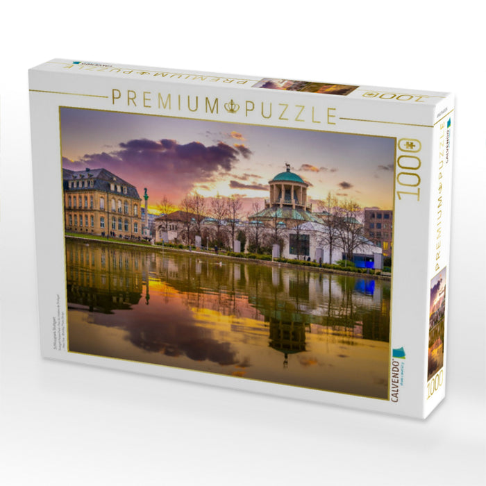 Schlosspark Stuttgart - CALVENDO Foto-Puzzle'