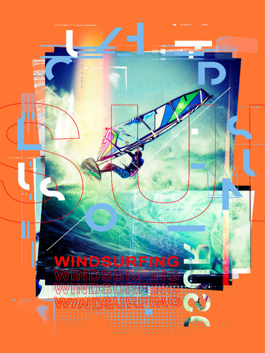 Windsurfen - CALVENDO Foto-Puzzle'