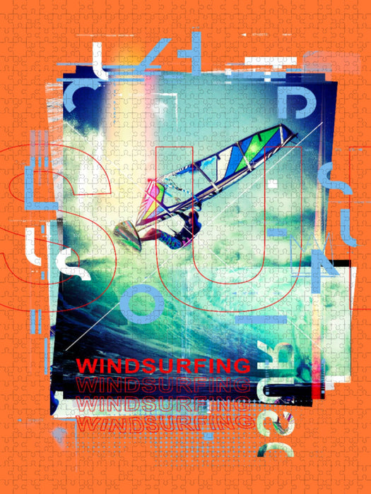Windsurfen - CALVENDO Foto-Puzzle'