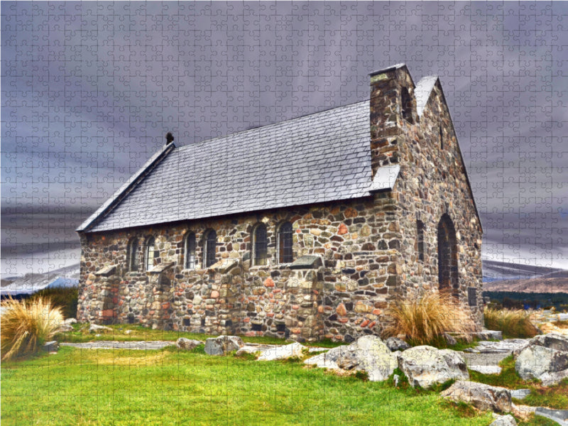 Church of the Good Shepherd 2000 Teile Puzzle quer - CALVENDO Foto-Puzzle'