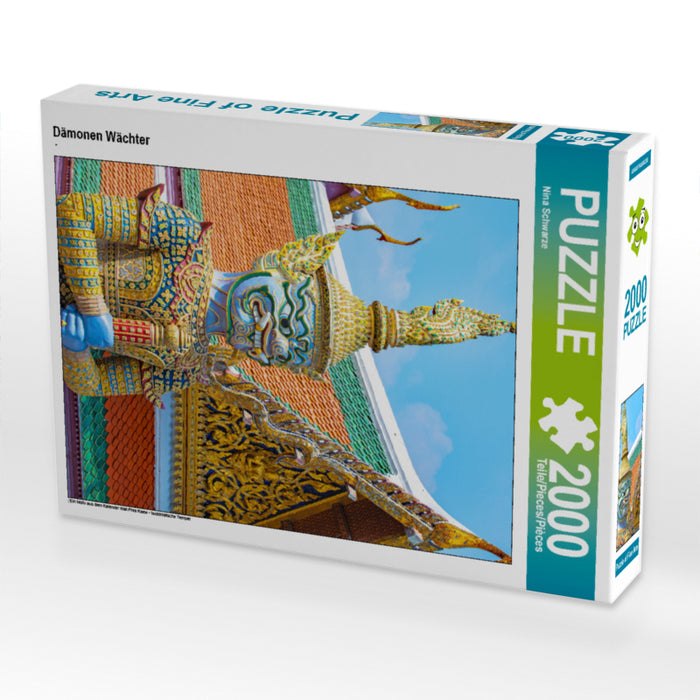 Démons Gardiens - Puzzle photo CALVENDO 