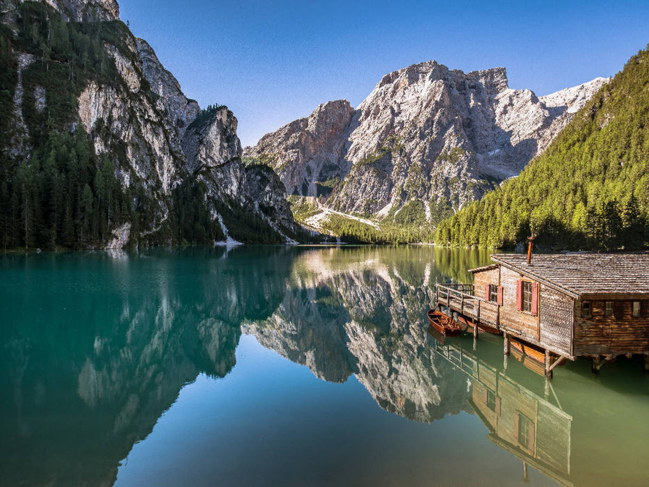 Pragser Wildsee - Südtirol - CALVENDO Foto-Puzzle'