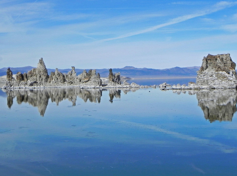 Les plus belles roches de tuf du lac Mono en Californie, Amérique - Puzzle photo CALVENDO 