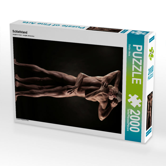 Schiefstand 2000 Teile Puzzle hoch - CALVENDO Foto-Puzzle'