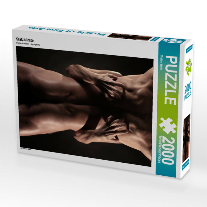 Kratzbürste 2000 Teile Puzzle hoch - CALVENDO Foto-Puzzle'