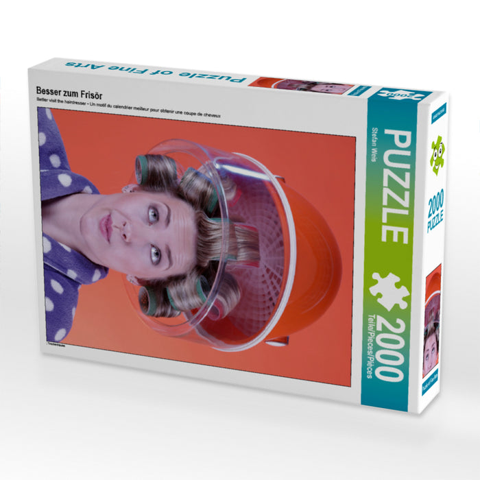 Besser zum Frisör 2000 Teile Puzzle hoch - CALVENDO Foto-Puzzle'