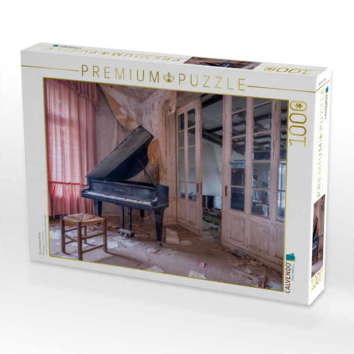 Das schwarze Klavier - CALVENDO Foto-Puzzle'