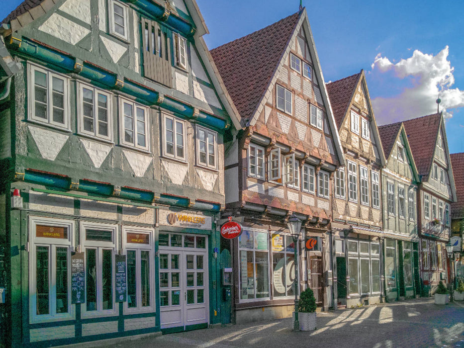 Celle - kleine Stadt in Niedersachsen - CALVENDO Foto-Puzzle'