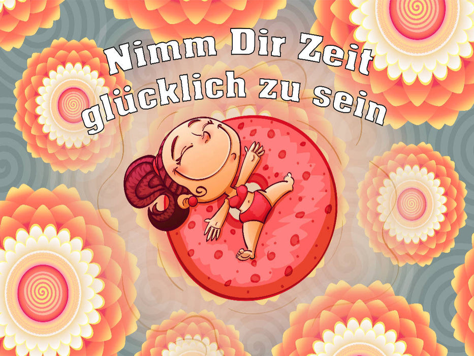 Nimm Dir Zeit glücklich zu sein - CALVENDO Foto-Puzzle'
