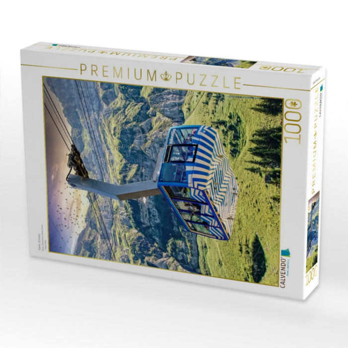 Säntis, Schweiz - CALVENDO Foto-Puzzle'