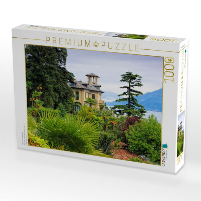 Villa am Comer See - CALVENDO Foto-Puzzle'