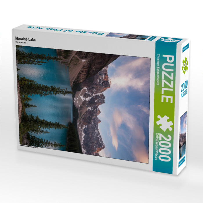 Moraine Lake 2000 Teile Puzzle hoch - CALVENDO Foto-Puzzle'