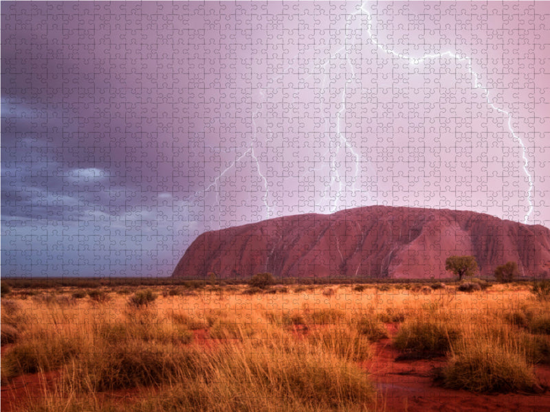 Uluru - CALVENDO photo puzzle 