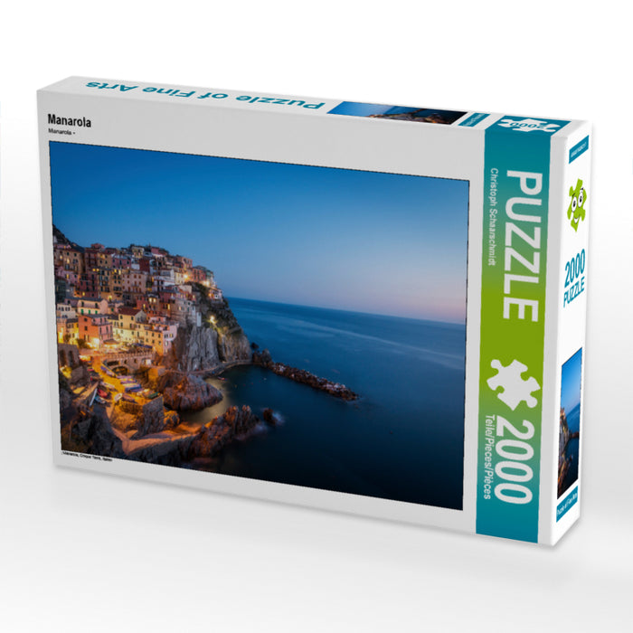 Manarola 2000 Teile Puzzle quer - CALVENDO Foto-Puzzle'