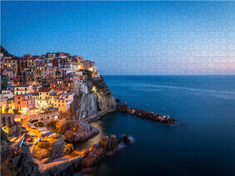 Manarola 2000 Teile Puzzle quer - CALVENDO Foto-Puzzle'