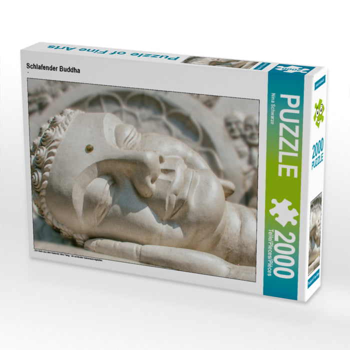 Sleeping Buddha - CALVENDO photo puzzle 