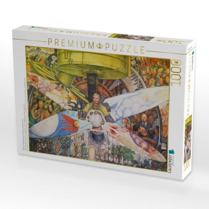 Werk von Diego Rivero im Palacio de bellas Artes - CALVENDO Foto-Puzzle'