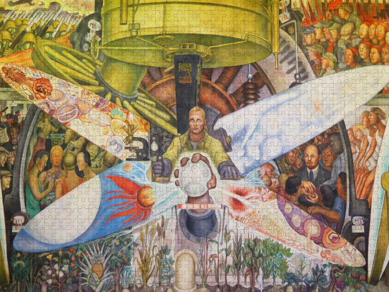Werk von Diego Rivero im Palacio de bellas Artes - CALVENDO Foto-Puzzle'