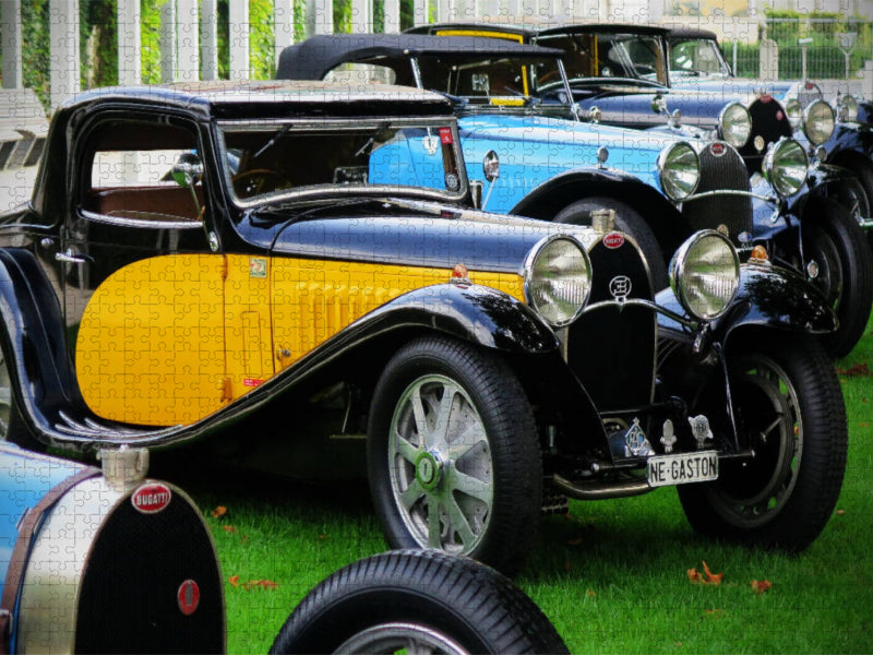Bugatti Sammlung - CALVENDO Foto-Puzzle'