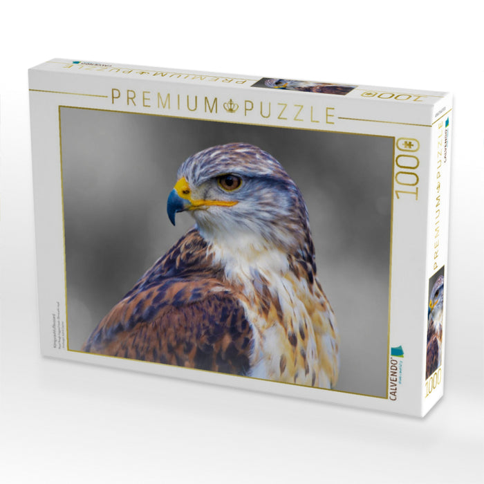 Königsrauhfußbussard - CALVENDO Foto-Puzzle'