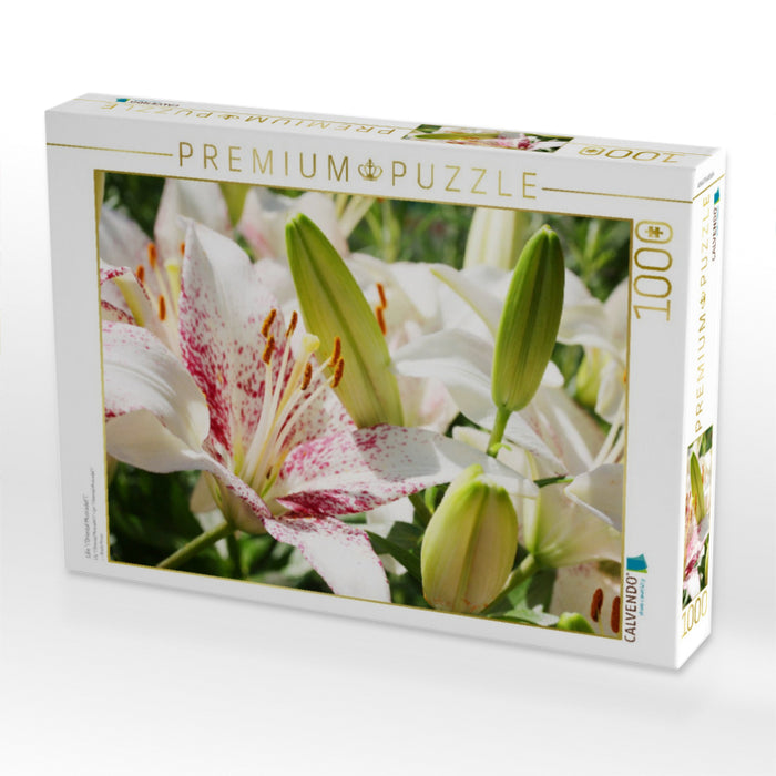 Lilie 'Oriental Muscadet' - CALVENDO Foto-Puzzle'