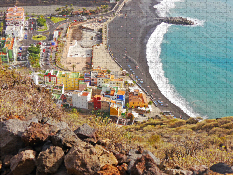Puerto de Tazacorte 2000 Teile Puzzle quer - CALVENDO Foto-Puzzle'